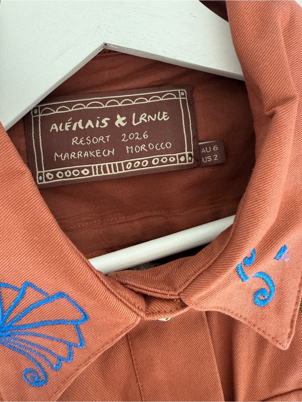 Alemais Dusty Embroidered Shirt - Picture 6 of 6
